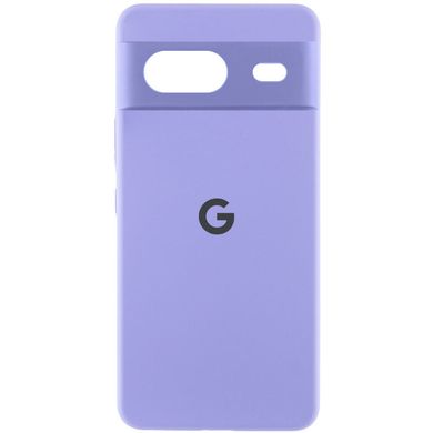 Чехол Silicone Cover Lakshmi Full Camera (AAA) with Logo для Google Pixel 8a Сиреневый / Dasheen