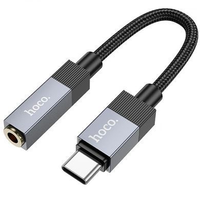 Переходник Hoco UPA32C Type-C to 3.5mm Black