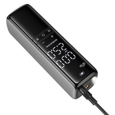 Автомобильный насос Borofone FC1 Air Pump Black Gray