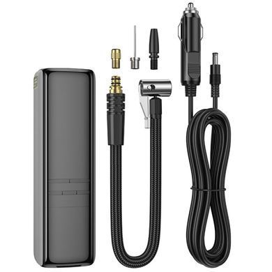 Автомобильный насос Borofone FC1 Air Pump Black Gray