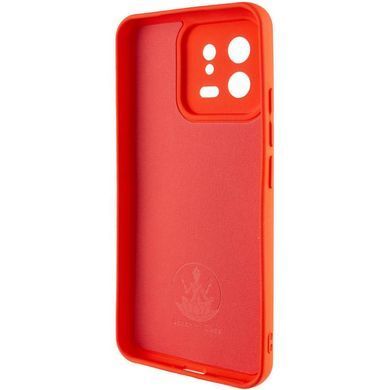 Чехол TPU GETMAN Liquid Silk Full Camera для Xiaomi 13 Красный / Red