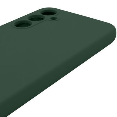 Чохол Silicone Cover Lakshmi Full Camera (AAA) для Samsung Galaxy A55 Зелений / Cyprus Green