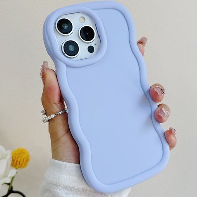 Чехол TPU Ripple для Apple iPhone 15 Pro Max (6.7") Lilac Blue