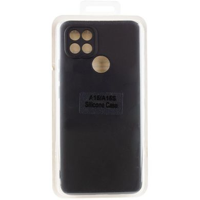 Чохол Silicone Cover Lakshmi Full Camera (A) для Oppo A15s / A15 Чорний / Black