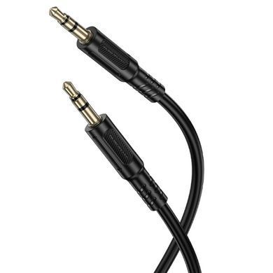 Аудіо кабель Aux Borofone BL25 Nice (1m) Black