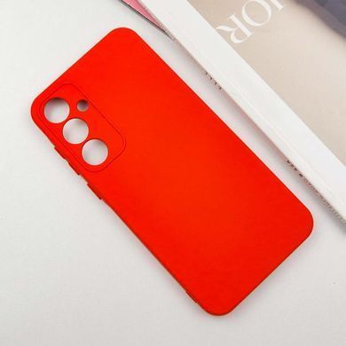 Чохол TPU GETMAN Liquid Silk Full Camera для Samsung Galaxy S24+ Червоний / Red