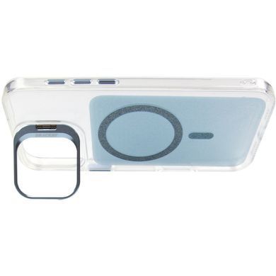 Чехол TPU+PC Jewel Sparkle with Magnetic Fit для Apple iPhone 17 (6.3") Aqua Blue
