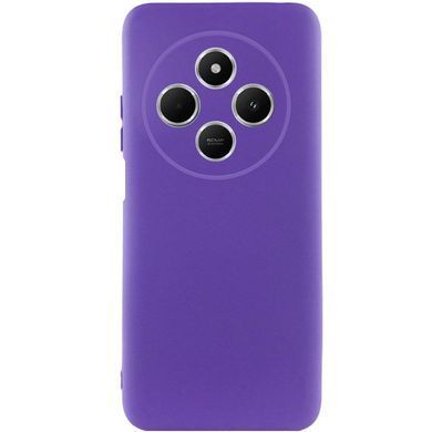 Чохол TPU GETMAN Liquid Silk Full Camera для Xiaomi Redmi 14C / Poco C75 Фіолетовий / Ultra Violet
