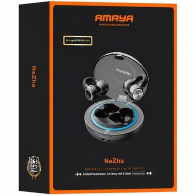 Беспроводные TWS наушники Amaya AI-20 Intelligent AI translation Black