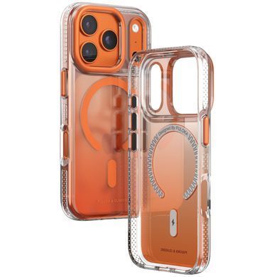 Чохол TPU+PC Puloka Resplendent with Magnetic Fit для Apple iPhone 17 Pro (6.3") Orange