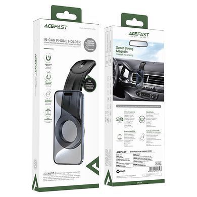 Автотримач Acefast D19 Velcro in-car Black