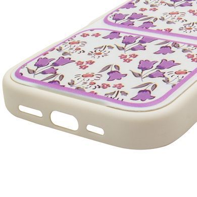 Чехол TPU Panel Stand для Apple iPhone 17 (6.3") Floral Breeze
