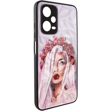 TPU+PC чохол Prisma Ladies для Xiaomi Redmi Note 12 4G Ukrainian Girl