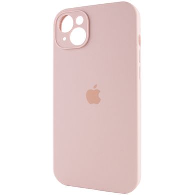 Чохол Silicone Case Full Camera Protective (AA) для Apple iPhone 15 Plus (6.7") Рожевий / Pink Sand