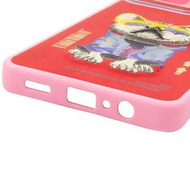 TPU+PC чехол Friends для Samsung Galaxy A06 Pink Dog