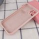 Уценка Чехол Silicone Case Full Camera Protective (AA) для Apple iPhone 12 Pro Max (6.7") Эстетический дефект / Розовый / Pink Sand фото 2