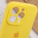 Чохол Silicone Case Full Camera Protective (AA) для Apple iPhone 15 Pro Max (6.7") Жовтий / Yellow фото 6
