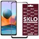 Защитное стекло SKLO 3D (full glue) для Xiaomi Redmi Note 10 Pro Черный фото 1