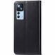 Кожаный чехол-книжка GETMAN Gallant (PU) для Xiaomi 12T / 12T Pro Черный фото 2