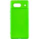 Чохол Silicone Cover Lakshmi (A) для Google Pixel 7a Салатовий / Neon Green