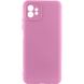 Чохол Silicone Cover Lakshmi Full Camera (A) для Motorola Moto G32 Рожевий / Pink