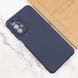 Чохол Silicone Cover Lakshmi Full Camera (AAA) для Samsung Galaxy A32 4G Темно-синій / Midnight blue фото 4
