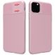 Карбоновая накладка Nillkin Camshield (шторка на камеру) для Apple iPhone 11 Pro (5.8") Розовый / Pink фото 1