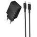 СЗУ Borofone BAS75A Source PD30W (1USB-C) + кабель Type-C to Type-C Black фото 1