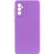 Чехол Silicone Cover Lakshmi Full Camera (A) для Samsung Galaxy A35 Фиолетовый / Purple фото 1
