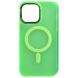 Чехол TPU+PC Lily with MagSafe для Apple iPhone 13 (6.1") Neon Green