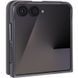 Уценка Кожаный чехол Leather Case (AAA) для Samsung Galaxy Z Flip7 Вскрытая упаковка / Dark Gray