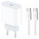 Уценка СЗУ Amaya E69S PD35W (1USB-C) + кабель Type-C to Type-C Мятая упаковка / White фото 1