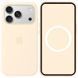 Чохол Silicone case (AAA) with Magsafe and Animation для Apple iPhone 17 Pro Max (6.9") Vanilla