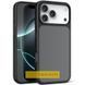 TPU+PC чохол Metal Buttons для Apple iPhone 17 (6.3") Чорний / Black