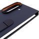 Уценка Кожаный чехол Leather Case (AAA) with stand для Samsung Galaxy Z Fold7 Вскрытая упаковка / Navy фото 4