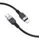 Дата кабель Hoco X109 Energy silicone Type-C to Lightning (3m) Black фото 4