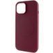 Чехол Silk Full Protective (AA) NO LOGO with Magnetic Fit для Apple iPhone 12 Pro / 12 (6.1") Бордовый / Plum фото 1