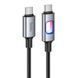 Дата кабель Hoco U144 New Type-C to Type-C 60W (1.2m) Black
