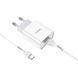 СЗУ Hoco C81A Asombroso 2.1A (1USB-A) + кабель USB to Type-C Белый фото 5