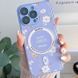 TPU+PC чехол Secret Garden with Magnetic Fit для Apple iPhone 15 Pro Max (6.7") Lilac фото 2