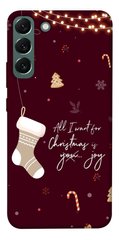 Чехол itsPrint Новогоднее пожелание для Samsung Galaxy S22+