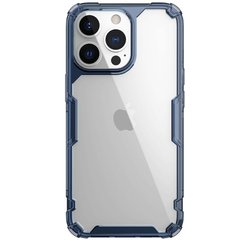 TPU чохол Nillkin Nature Pro Series для Apple iPhone 14 Pro (6.1") Синій (прозорий)