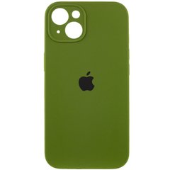 Чехол Silicone Case Full Camera Protective (AA) для Apple iPhone 13 (6.1") Мятный / Mint / PVH