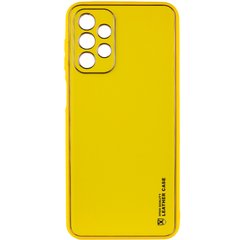 Шкіряний чохол Xshield для Samsung Galaxy A23 4G Жовтий / Yellow