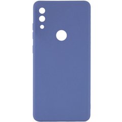 Силиконовый чехол Candy Full Camera для Huawei P Smart+ (nova 3i) Голубой / Mist blue