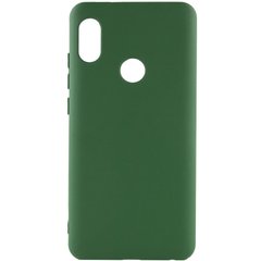 Чохол Silicone Cover Lakshmi (A) для Xiaomi Redmi Note 5 Pro / Note 5 (AI Dual Camera) Зелений / Dark green