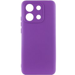 Чохол Silicone Cover Lakshmi Full Camera (A) для Xiaomi Poco X6 / Note 13 Pro 5G Фіолетовий / Purple