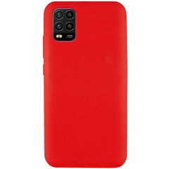 Чехол Silicone Cover Full without Logo (A) для Xiaomi Mi 10 Lite Красный / Red