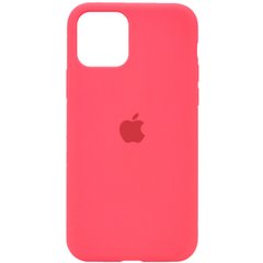 Чохол Silicone Case Full Protective (AA) для Apple iPhone 11 Pro (5.8") Кавуновий / Watermelon red