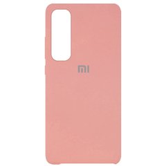 Чехол Silicone Cover (AAA) для Xiaomi Mi Note 10 Lite Розовый / Pink